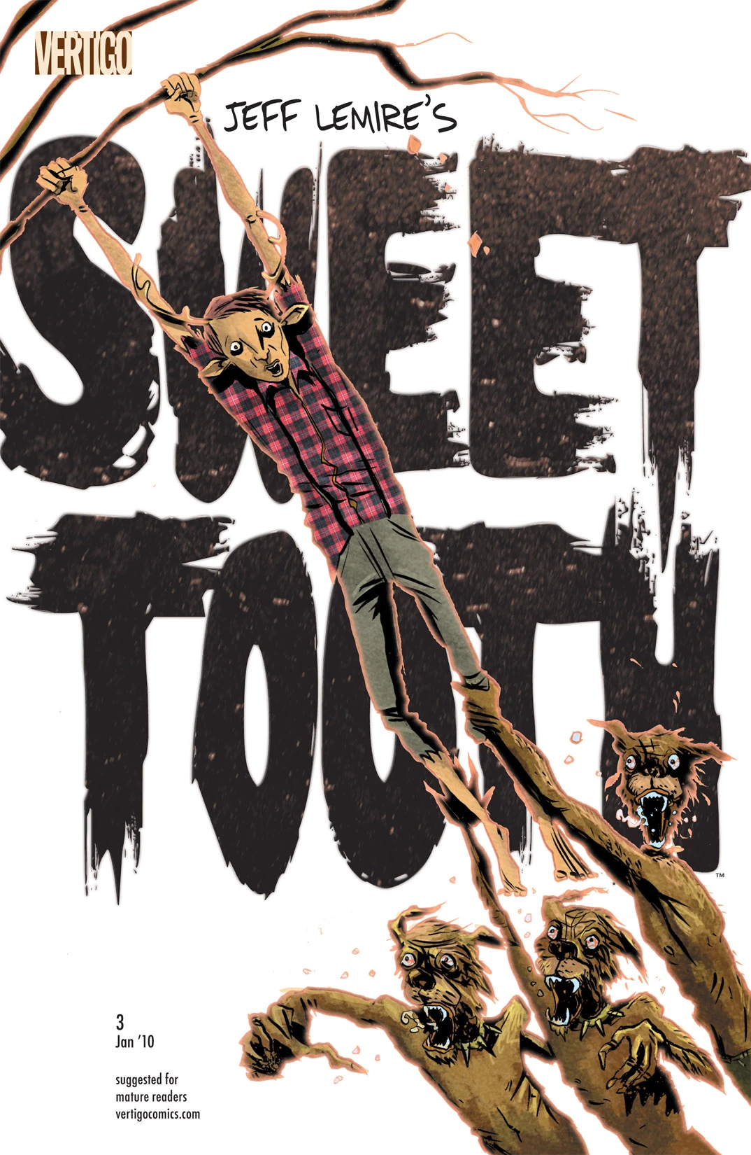 Sweet Tooth #3 (DC, 2009 — Cover A) cover